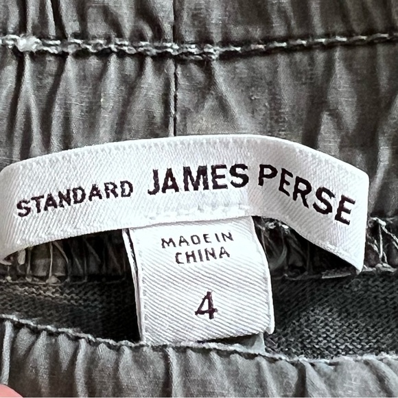 Standard James Perse Canvas Surplus Pants Women’s Size 4 See Measurements Gray - Picture 9 of 12